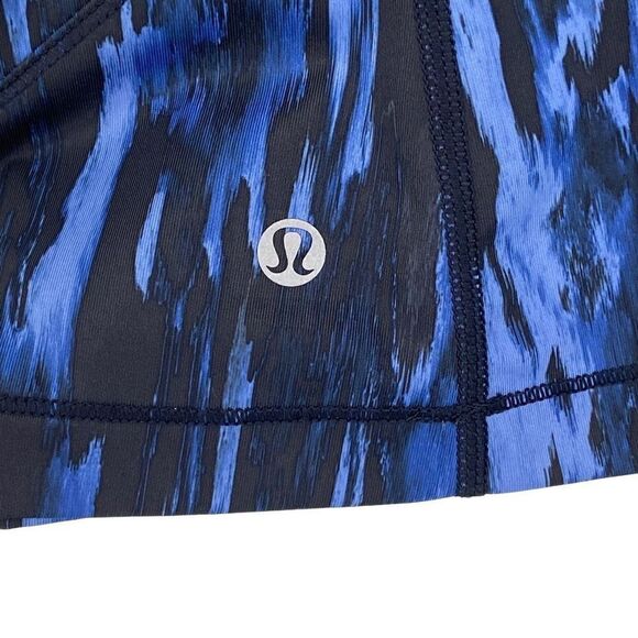 Lululemon Kanto Catch Me Tank Top Blue/Black Size 6 - Picture 6 of 9